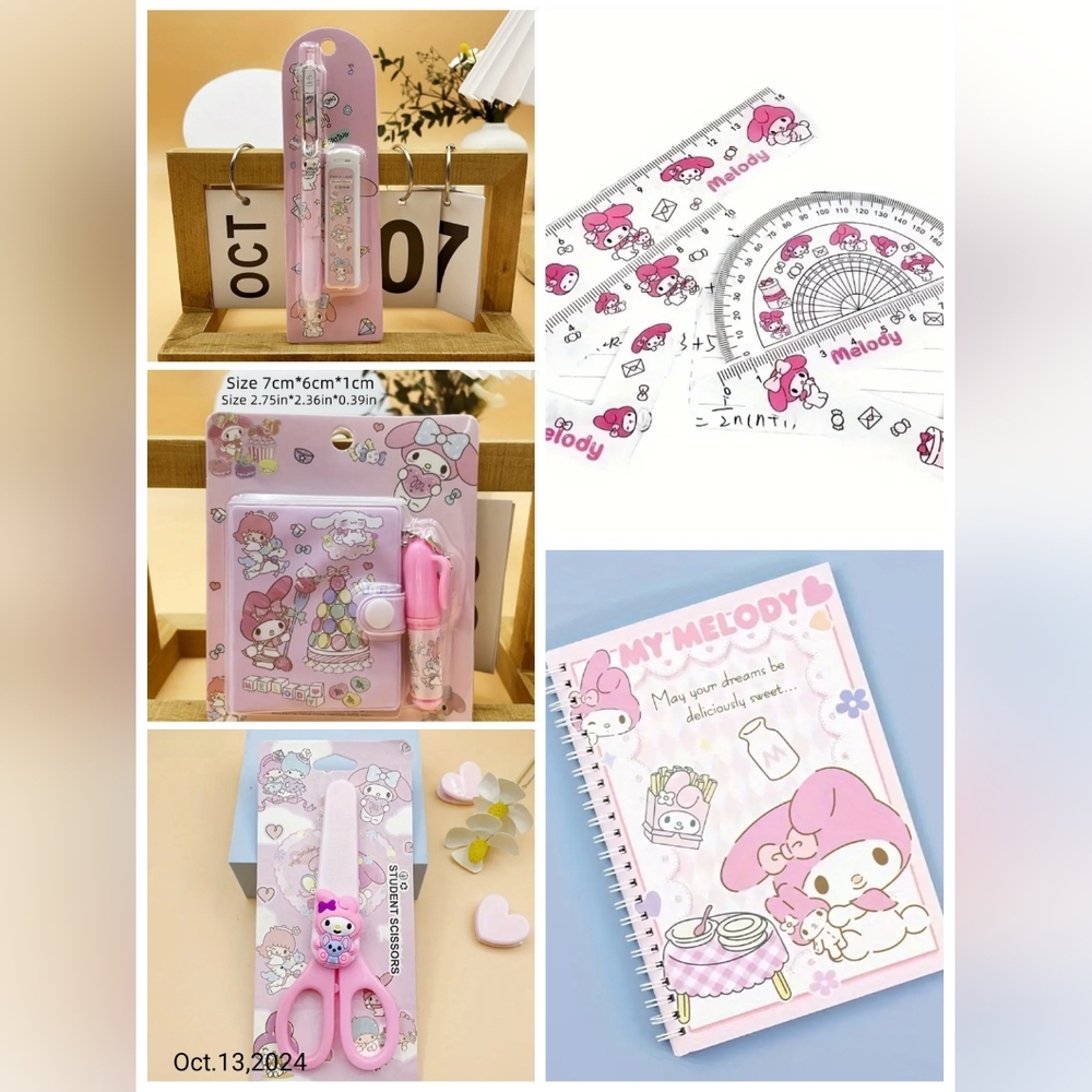 My Melody School Supplies #2